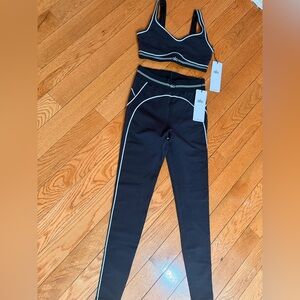 ALO Yoga Black and White Leggings